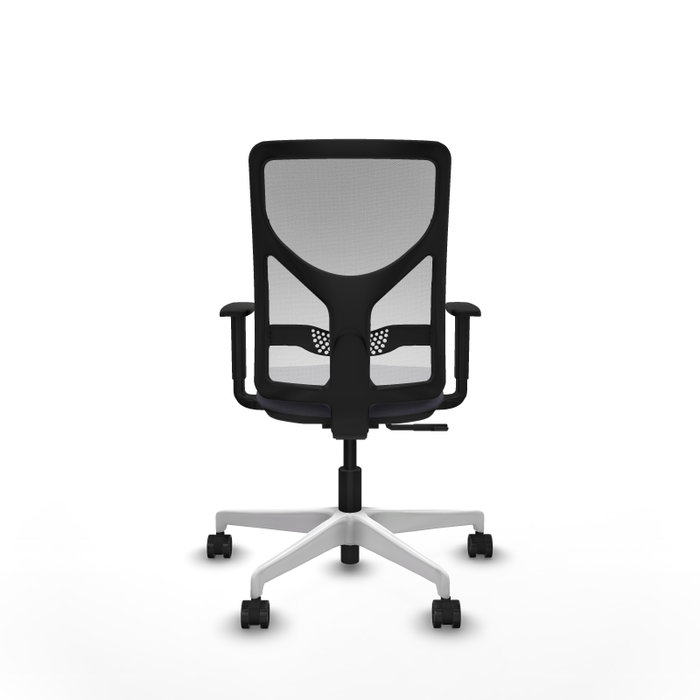 PIQUERAS Y CRESPO Silla de oficina Motilla con mecanismo Sincro, Gris oscuro y Blanco PIQUERAS Y CRESPO Silla de oficina Motilla con mecanismo Sincro, Gris oscuro y Blanco