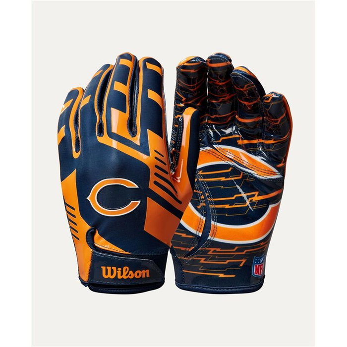 Guantes de receptor Wilson Ad Nfl Stretch