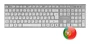 Tacens ZENITH Combo Pack 3 en 1 Teclado Inalámbrico Full-Size Portugués QWERTY PT + Ratón + Alfombrilla - DualLink 2.4 GHz, Tecla Copilot IA, 3200 DPI, Multiconectividad