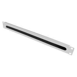 GoodConnections GC-N0157 Panel de Entrada de Cables 1U 19" Acero Blanco para Rack