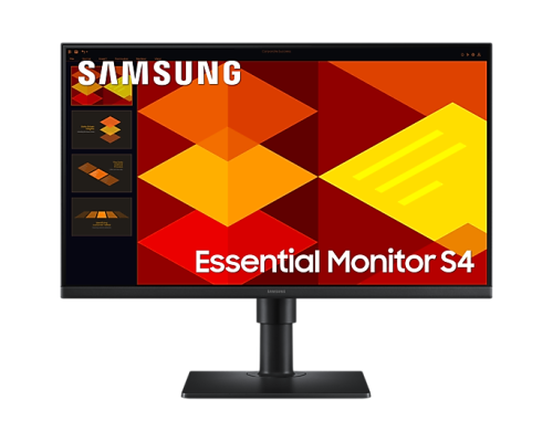 Samsung Monitor Essential S4 LS24D406GAUXEN de 24 pulgadas Full HD 100 Hz Negro Samsung Monitor Essential S4 LS24D406GAUXEN de 24 pulgadas Full HD 100 Hz Negro