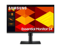 Samsung Monitor Essential S4 LS24D406GAUXEN de 24 pulgadas Full HD 100 Hz Negro