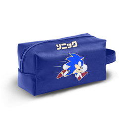 Karactermania Sonic The Hedgehog Action Neceser de Viaje Brick PLUS, Azul