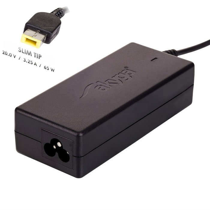 AKYGA Alimentador para Portátiles 65W 20V 3,25A