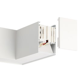 Conector en forma de + para Luminaria Lineal 15W CCT Lifud Flicker Free