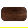 Mesa Marrón Oscuro Madera de Mango 145 X 80 X 75 cm