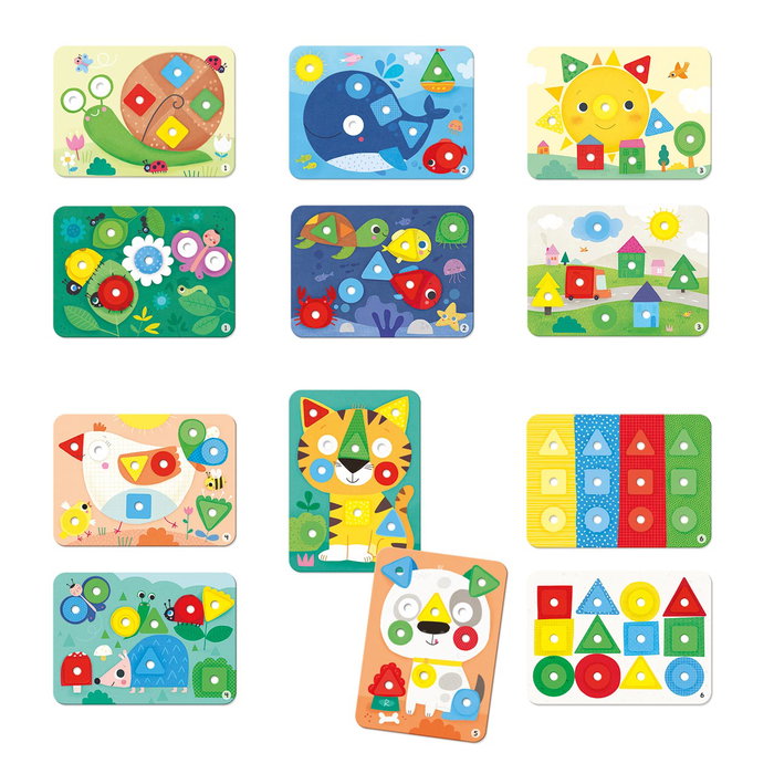 Goula Juego Educativo Baby Shapes Puzzle de 18 Piezas Gigantes Océano Personajes Marítimos Números 1-4 A Partir de 2 Años Goula Juego Educativo Baby Shapes Puzzle de 18 Piezas Gigantes Océano Personajes Marítimos Números 1-4 A Partir de 2 Años