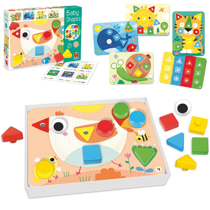 Goula Juego Educativo Baby Shapes Puzzle de 18 Piezas Gigantes Océano Personajes Marítimos Números 1-4 A Partir de 2 Años Goula Juego Educativo Baby Shapes Puzzle de 18 Piezas Gigantes Océano Personajes Marítimos Números 1-4 A Partir de 2 Años