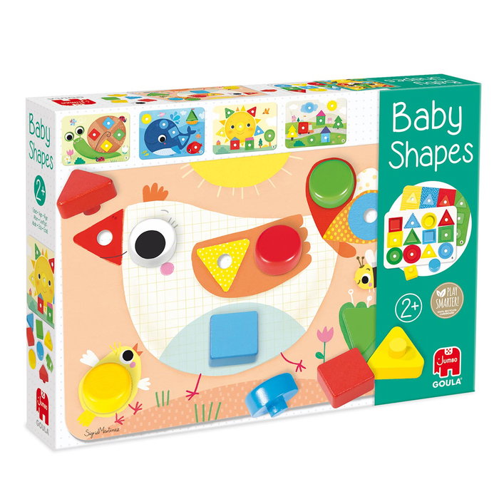 Goula Juego Educativo Baby Shapes Puzzle de 18 Piezas Gigantes Océano Personajes Marítimos Números 1-4 A Partir de 2 Años Goula Juego Educativo Baby Shapes Puzzle de 18 Piezas Gigantes Océano Personajes Marítimos Números 1-4 A Partir de 2 Años