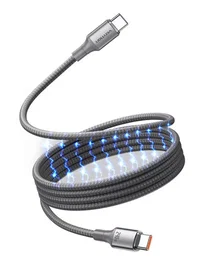 Vention Cable Magnético USB-C a USB-C 240W 1m Titanio