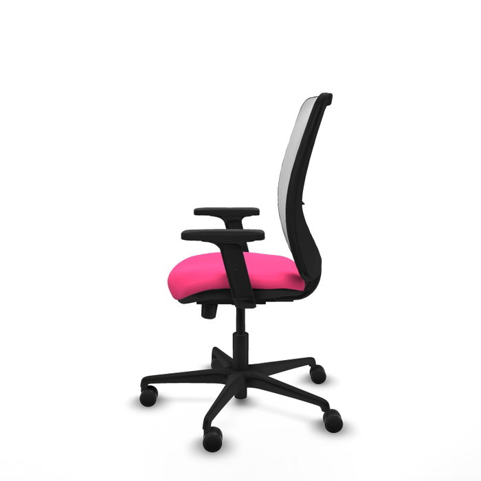 PIQUERAS Y CRESPO Silla de oficina Zulema Rosa y Blanco PIQUERAS Y CRESPO Silla de oficina Zulema Rosa y Blanco