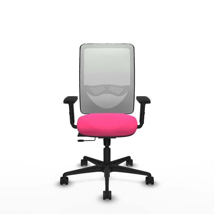 PIQUERAS Y CRESPO Silla de oficina Zulema Rosa y Blanco PIQUERAS Y CRESPO Silla de oficina Zulema Rosa y Blanco