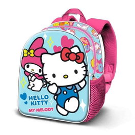 Karactermania Mochila 3D Elite Hello Kitty Friendship Azul