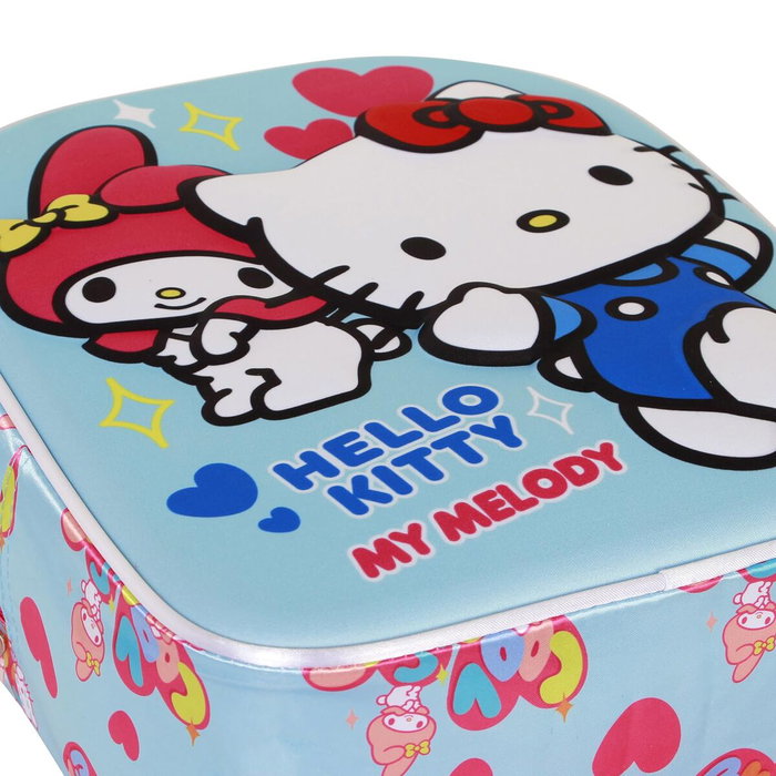 Karactermania Mochila 3D Elite Hello Kitty Friendship Azul
