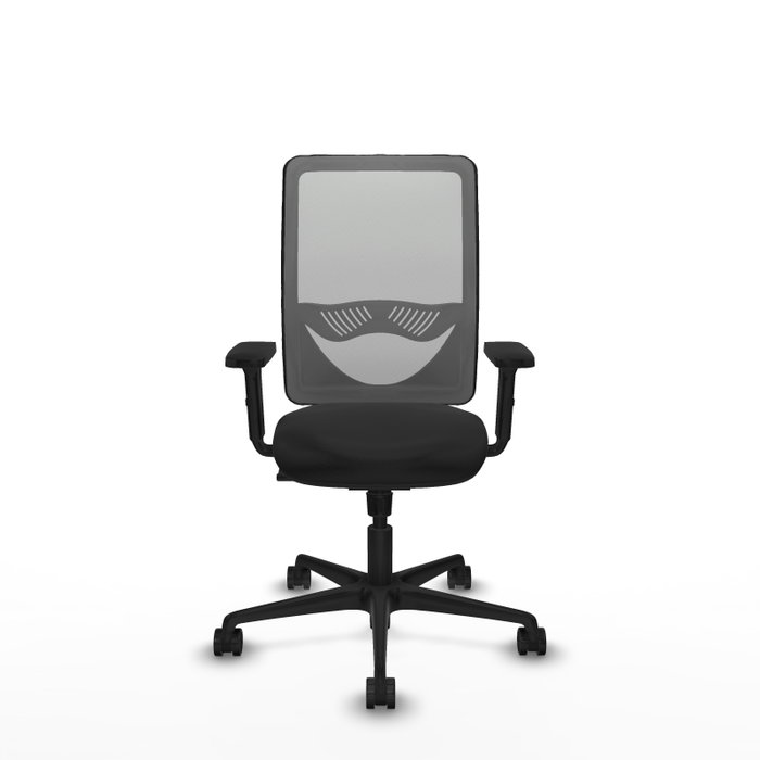 PIQUERAS Y CRESPO Silla de oficina Zulema con mecanismo Sincro, Negro y Gris PIQUERAS Y CRESPO Silla de oficina Zulema con mecanismo Sincro, Negro y Gris