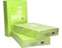Q-connect Papel color verde neón A4 80gr 500 hojas, apto para impresoras inkjet, láser y fotocopiadoras