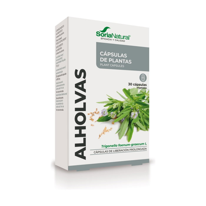 Soria Natural 03 S Alholva Fórmula XXI 30 Cápsulas Soria Natural 03 S Alholva Fórmula XXI 30 Cápsulas