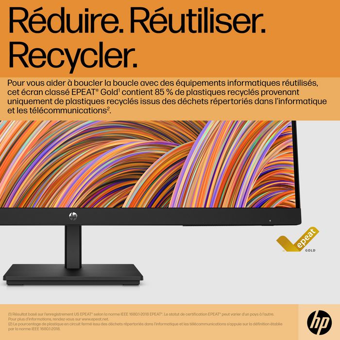 HP V27i G5 Monitor FHD de 27 Pulgadas (68.6 cm) para Oficina, Estudio y Productividad Diaria con Pantalla Nítida y Fluida HP V27i G5 Monitor FHD de 27 Pulgadas (68.6 cm) para Oficina, Estudio y Productividad Diaria con Pantalla Nítida y Fluida