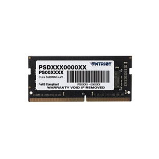 Patriot Signature Line PSD416G32002S 16 GB DDR4 3200 MHz SO-DIMM Patriot Signature Line PSD416G32002S 16 GB DDR4 3200 MHz SO-DIMM
