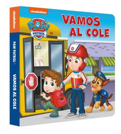BEASCOA Paw Patrol / Patrulla Canina. Libro de cartón - Vamos al cole