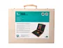 Liderpapel Estuche de Pintura 168 Piezas Maletín Madera 39,3x30x4,8 cm