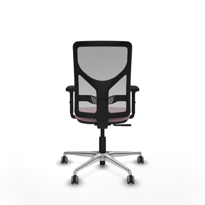 PIQUERAS Y CRESPO Silla de oficina Motilla Rosa y Gris PIQUERAS Y CRESPO Silla de oficina Motilla Rosa y Gris