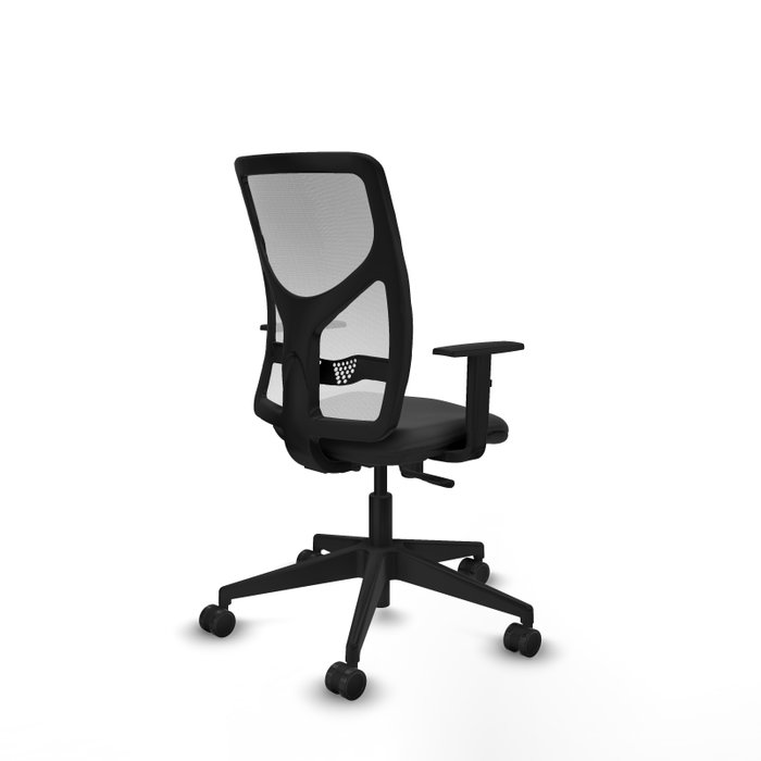 PIQUERAS Y CRESPO Silla de oficina Motilla con mecanismo Sincro, Gris oscuro y Blanco PIQUERAS Y CRESPO Silla de oficina Motilla con mecanismo Sincro, Gris oscuro y Blanco