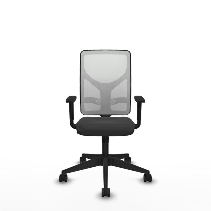 PIQUERAS Y CRESPO Silla de oficina Motilla con mecanismo Sincro, Gris oscuro y Blanco PIQUERAS Y CRESPO Silla de oficina Motilla con mecanismo Sincro, Gris oscuro y Blanco