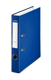 Esselte Archivador Palanca Folio Lomo 50 mm Pp Interior Forrado En Papel Rado Cantoneras Azul