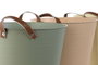 DKD Home Decor Macetero Metal PU Surtido 30x30x30 cm