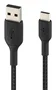 Belkin CAB002BT0MBK Cable USB 0,15 metros USB-A a USB-C para Datos y Carga, Negro
