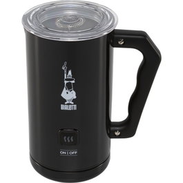 Bialetti Espumador de leche eléctrico MKF02 - 300 ml - Negro