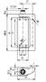 PIZZATO ELETTRICA HP HPAA050F-KAM Interruptor de seguridad de bisagra NC x2 + NA M12 macho