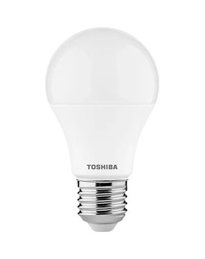 TOSHIBA ECOFLARE Bombilla LED A60 E27 7.8W 6500K Luz Fría Blanca