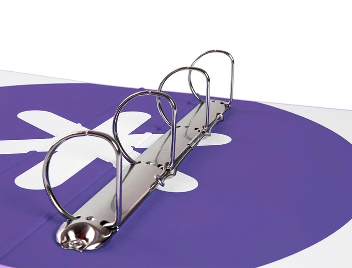 Antartik Carpeta 4 anillas 40 mm A4 forrada color lavanda Antartik Carpeta 4 anillas 40 mm A4 forrada color lavanda