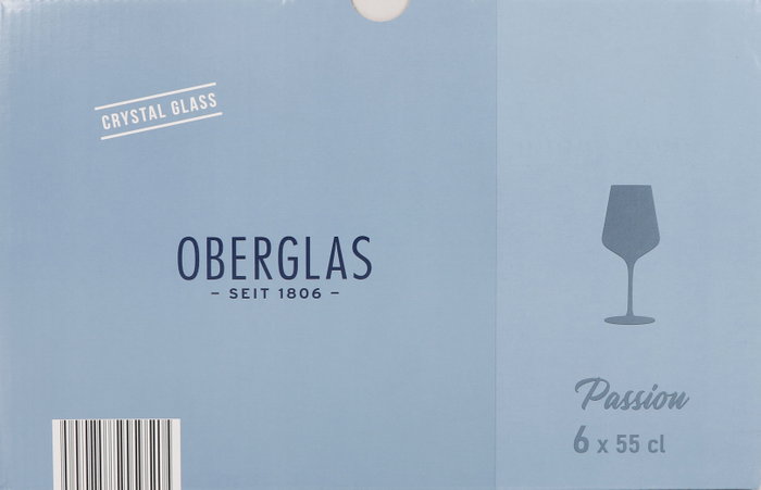 Inde Set de 6 Copas de Vino Oberglas Passion 55 cl