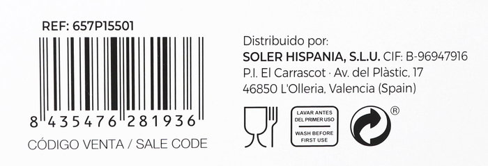 Inde Set de 6 Copas de Vino Oberglas Passion 55 cl Inde Set de 6 Copas de Vino Oberglas Passion 55 cl