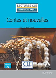 CLE-ANAYA Contes et nouvelles niveau 2/A2 livre+CD, Guy de Maupassant