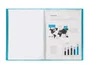 Liderpapel Carpeta con 40 Fundas DIN A4 Azul Translúcido