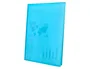 Liderpapel Carpeta con 40 Fundas DIN A4 Azul Translúcido