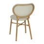Silla Aguamarina Aluminio-Textileno 47 X 60 X 79 cm (Set de 2)