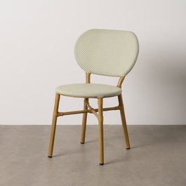 Silla Aguamarina Aluminio-Textileno 47 X 60 X 79 cm (Set de 2)