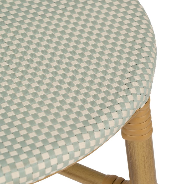 Silla Aguamarina Aluminio-Textileno 47 X 60 X 79 cm (Set de 2)