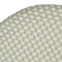 Silla Aguamarina Aluminio-Textileno 47 X 60 X 79 cm (Set de 2)