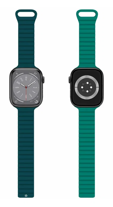 Celly Correa para Apple Watch 42/44/45 mm con Cierre Magnético Verde