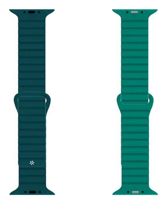Celly Correa para Apple Watch 42/44/45 mm con Cierre Magnético Verde