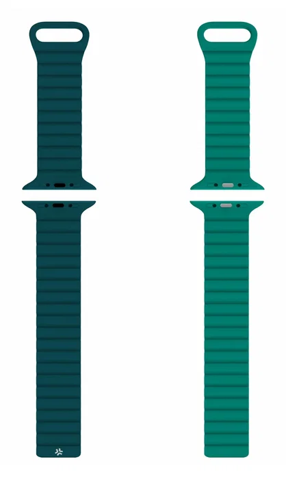 Celly Correa para Apple Watch 42/44/45 mm con Cierre Magnético Verde