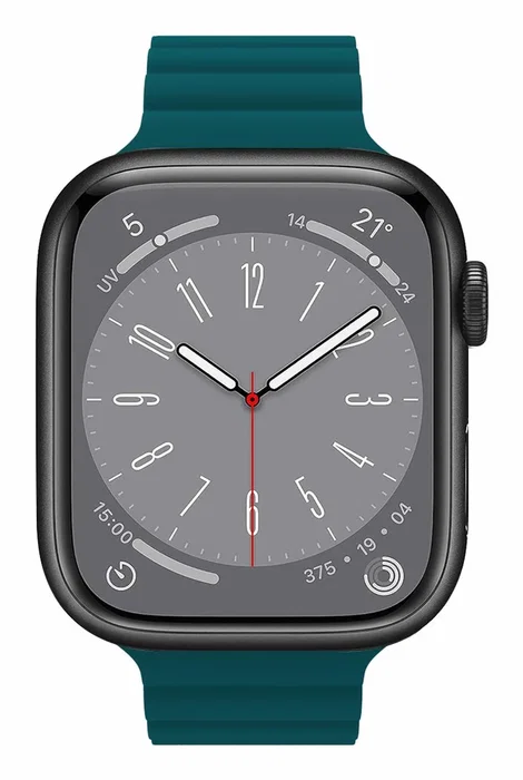 Celly Correa para Apple Watch 42/44/45 mm con Cierre Magnético Verde