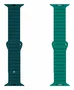 Celly Correa para Apple Watch 42/44/45 mm, Cierre Magnético, Silicona Verde - Correa de Reloj