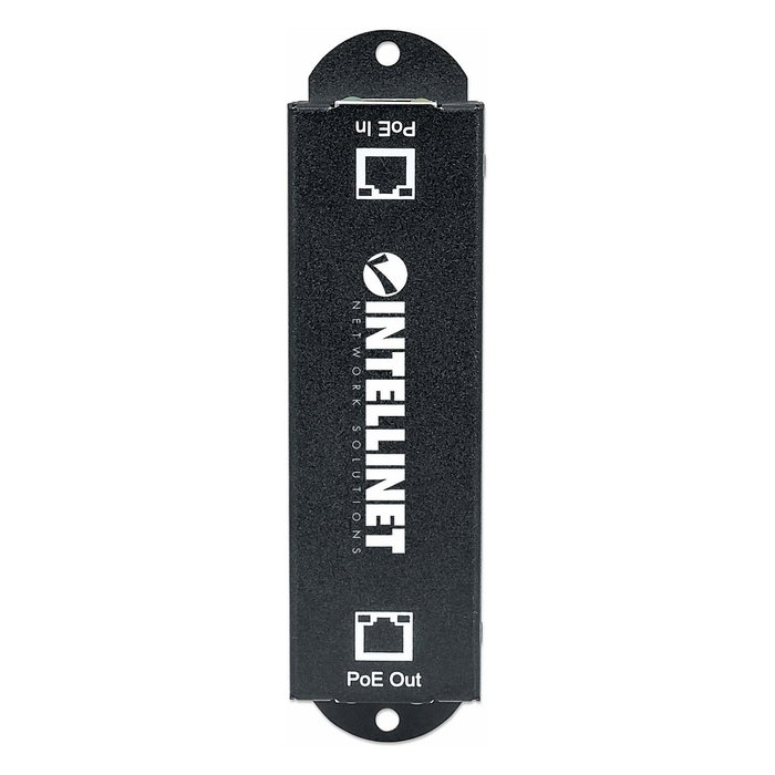 Intellinet Extensor PoE+ Gigabit de 1 Puerto - Metal, IEEE 802.3at/af, Hasta 500m, 24.6W